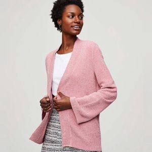 LOFT Pink Women's Cardigan Sweater